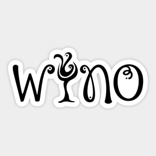 Wino Sticker